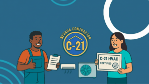 C-21 HVAC certification