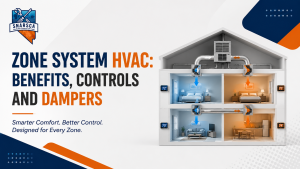 Zone System HVAC Benefits, Controls and Dampers